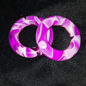 4 Gauge solid hoops NWOT